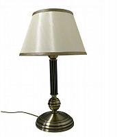 Настольная лампа декоративная Геотон ННБ 01-60-329 Октавия-142 1x60 Вт E14 бронзовый 46849
