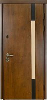Дверь входная Булат Термо House-705 (80446198) дуб бронзовый 2050x950 мм правая