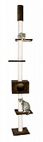 Домик-когтеточка Lilli Pet Skyline 35x42x267 см коричневый