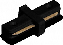 Соединитель линейный LightMaster для шинопровода однофазного 1 шт./уп. черный LD2000 
