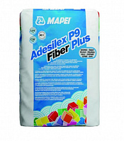 Клей для плитки Mapei Adesilex P9 Fiber plus 25кг