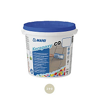 Заполнитель швов эпоксидный Mapei Kerapoxy CQ 290 3 кг белый мрамор 