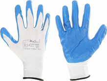 Перчатки Reis с покрытием нитрил XL (10) RNIT BLUE 10