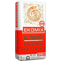 Клей для плитки Ekomix Супер BS 104 25 кг