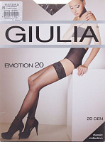 Чулки Giulia cappucino EMOTION р. 1/2 20 den темно-коричневый 