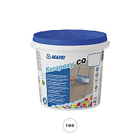 Заполнитель швов эпоксидный Mapei Kerapoxy CQ 100 3 кг белый 