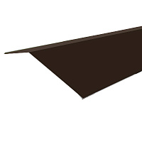 Планка карнизная полиэстер 2 м коричневый