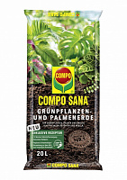 Торфосмесь для зеленых растений и пальм Compo Compo Sana 20 л (1451)