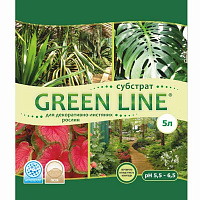 Субстрат Green Line для декоративно-лиственных 5 л