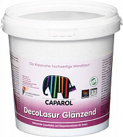 Краска декоративная DecoLasur Glaenzend Caparol прозрачный 1 л
