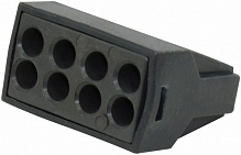 Клемма к распределительной коробке EMT 8х1,0-2,5 мм с пастой 3 шт. серый 