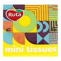 Носовые платочки кармашки Ruta Mini Tissues 150 шт.