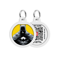 Адресница WAUDOG Smart ID Бэтмен желтый премиум