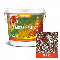 Декоративная штукатурка мозаичная Ферозит FEROMAL 33 Mosaikputz N 212 25 кг