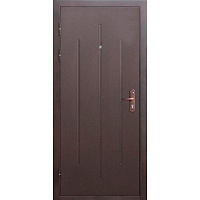 Дверь входная Tarimus Стройгост 7 коричневый 2050х860мм левая