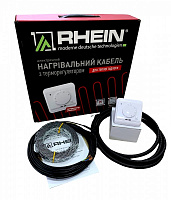 Нагревательный кабель Rhein 125/125 W 0,6 - 1 кв.м + терморегулятор