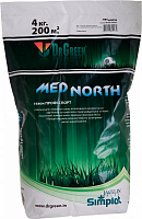 Семена Українські газони газонная трава Med North ТМ Dr.Green 4820175900150 4 кг