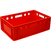 Ящик пищевой Пласт-Бокс E2 красный