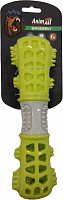 Игрушка для собак AnimAll Мультифункциональная косточка зелено-серая 24,4х7,3х5,1 см