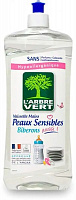 Жидкость для ручного мытья посуды L'Arbre Vert Чувствительная кожа 0,75л