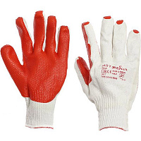 Перчатки Reis красные с покрытием латекс XL (10) RGSp 10
