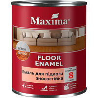 Эмаль Maxima алкидная ПФ-266 красно-коричневый глянец 0,7кг