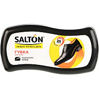 Губка-блеск SALTON для кожаной обуви черный