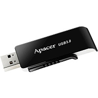 Флеш-память USB Apacer AH350 128 ГБ USB 3.1 black (AP128GAH350B-1) 