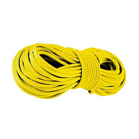 Веревка вязаная 8 мм желтая
