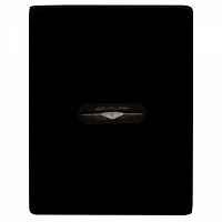 Декоративная накладка PROTECT под сувальдный ключ разжимная матовый черный
