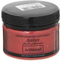 Декоративная краска Amber акриловая красное вино 0.1кг