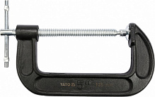 Струбцина YATO с винтовым зажимом YT-64254