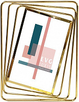 Рамка для фото EVG LBT15G 10x15 см золото 
