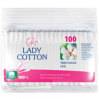 Ватные палочки Lady Cotton 100 шт