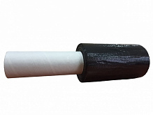 Пленка-стретч Стретч пленка черная с ручкой 20 мкм 12,5 см